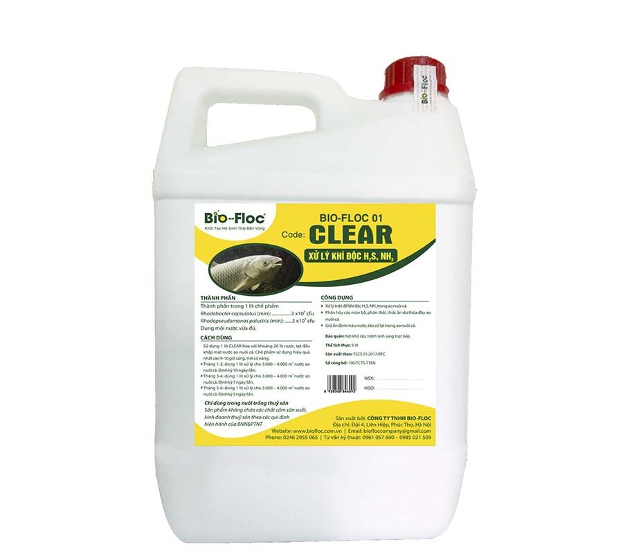 BIO-FLOC 01 CLEAR