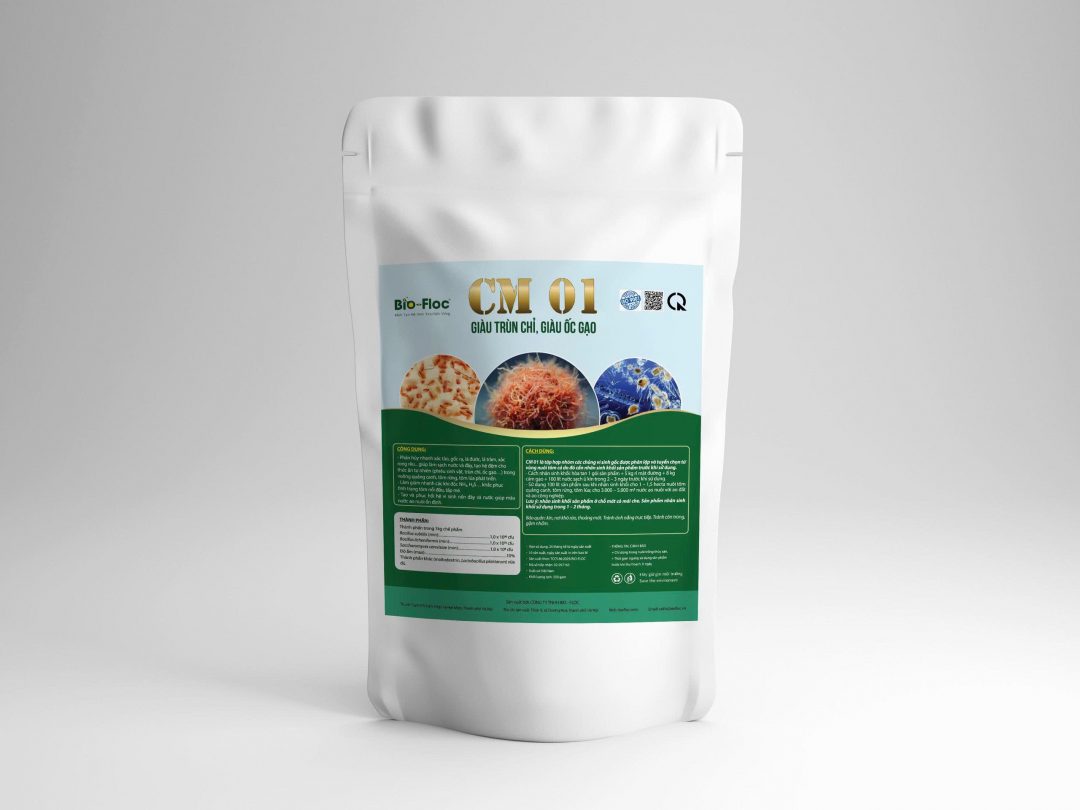 chế phẩm sinh học, vi sinh xử lý môi trường, CM 01